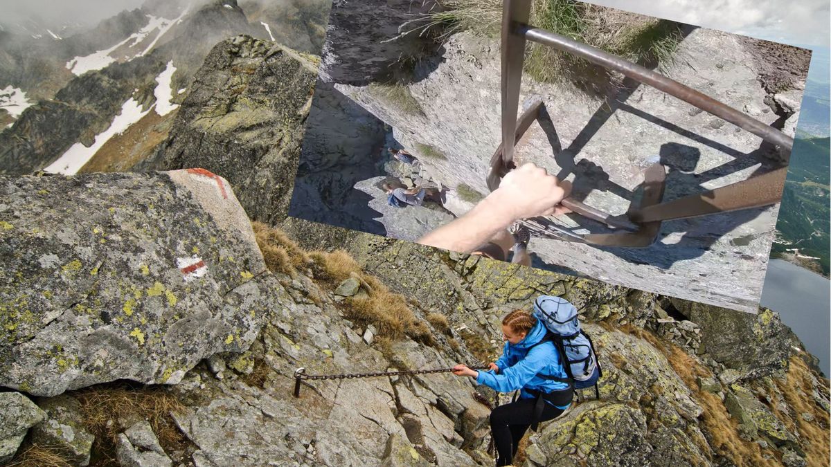 zdjęcie ilustracyjne zejście z Koziej Przełęczy w Tatrach Wysokich