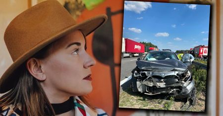 Uczestniczka programu "MasterChefa" miała wypadek. Auto zostało zmiażdżone