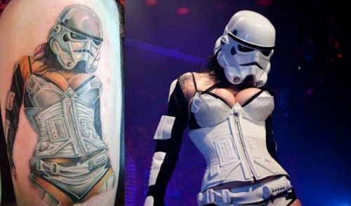 Najfajniejsze i najdziwniejsze geekowskie tatuaże 37