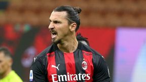 Serie A. AC Milan - AS Roma. Zlatan Ibrahimović z kolejnym rekordem
