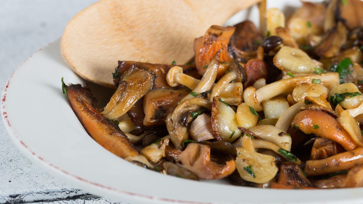 Przepis na pastę grzybową.