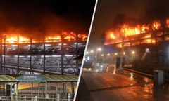 Ogromny pożar w Luton. Wszystkie loty odwołane