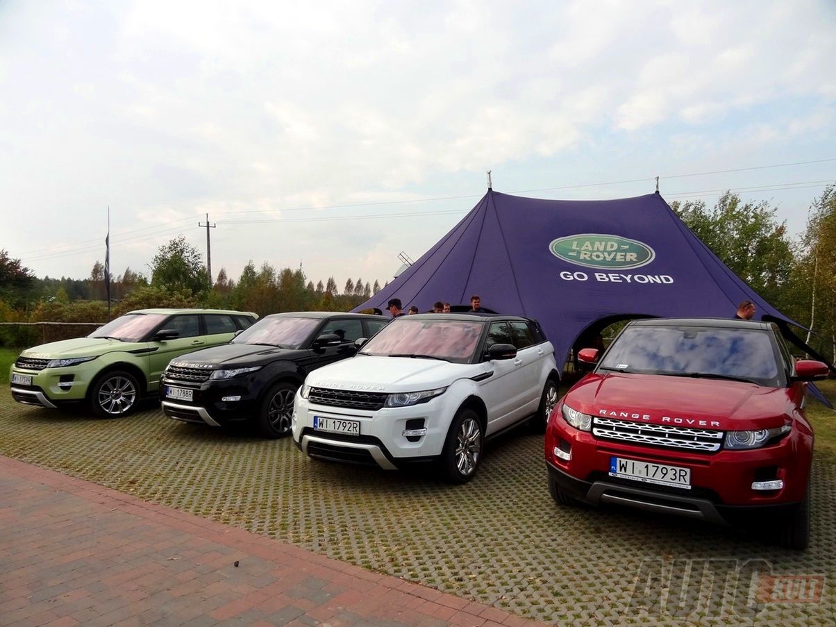 Range Rover Evoque - pierwsza jazda