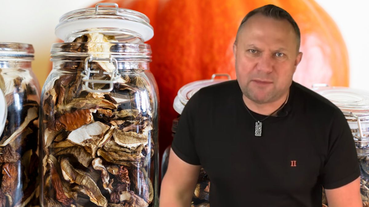 Strzelczyk ma swój patent na grzyby