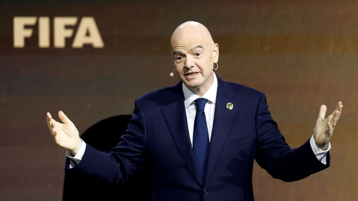 Getty Images / Photo by Marco Bello - FIFA/FIFA via Getty Images / Na zdjęciu: Gianni Infantino