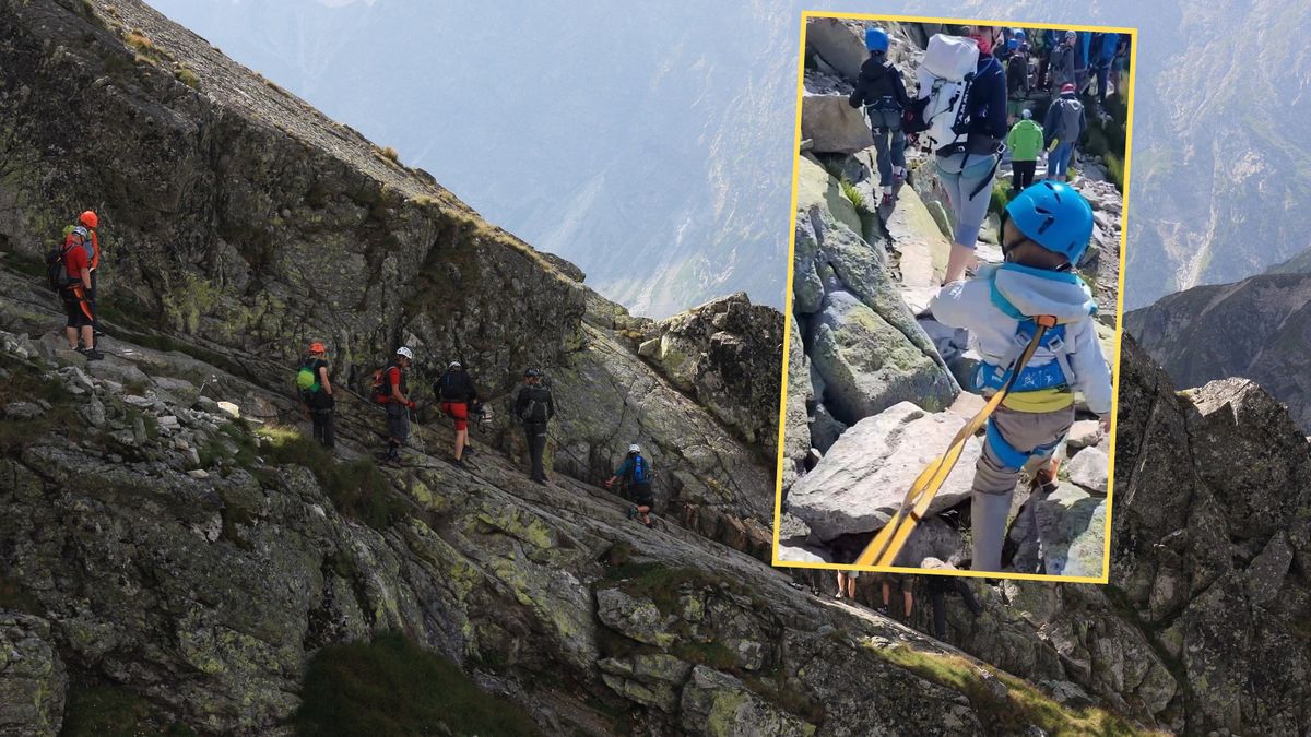 Mający 3 lata i 10 miesięcy Julian wszedł na Świnicę. Internauci od razu skrytykowali rodziców