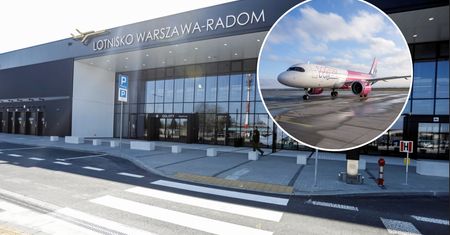 Tylko jedna trasa z Radomia. W co gra Wizz Air?