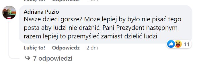 Komentarz o pomocy dla ukraińskich dzieci