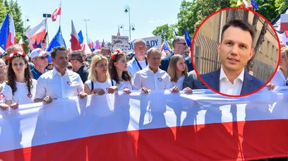 Sławomir Mentzen o marszu 4 czerwca: "To trochę jak tańczący Indianie"