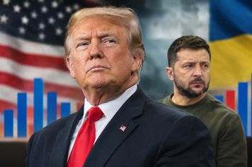 Trump nawet w Stanach cieszy się mniejszym poparciem niż Zełenski [OPINIA]