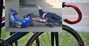 Makabryczny wypadek przed metą wyścigu kolarskiego