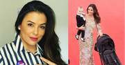 Zjawiskowa Eva Longoria pozuje na czerwonym dywanie z SYNKIEM I WÓZKIEM! (FOTO)