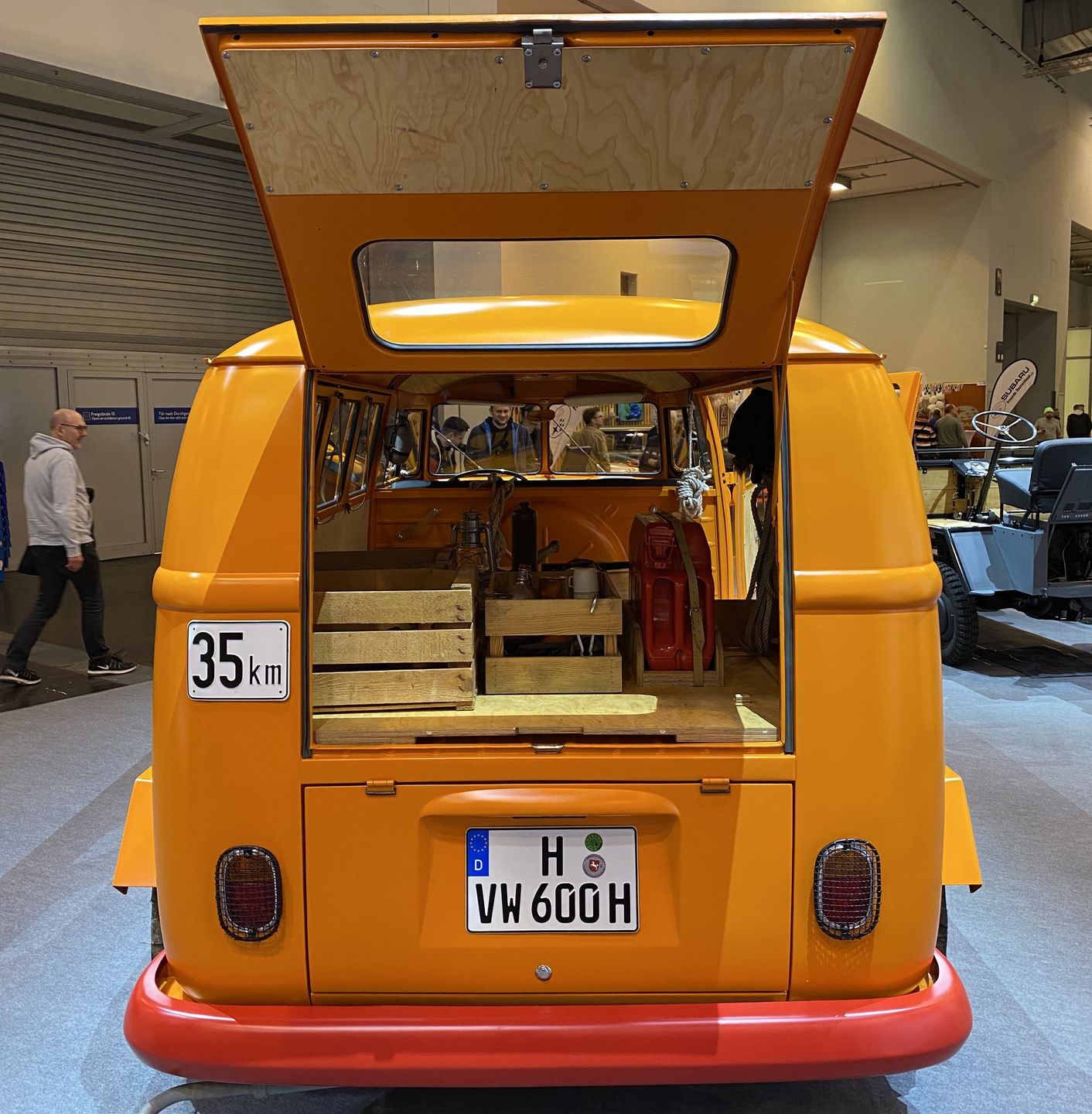 Volkswagen T1 KK Raupenfuchs (1962/68 r.), Techno-Classica Essen