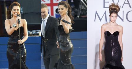 Cheryl Cole w sukni projektu Ewy Minge! (ZDJĘCIA)