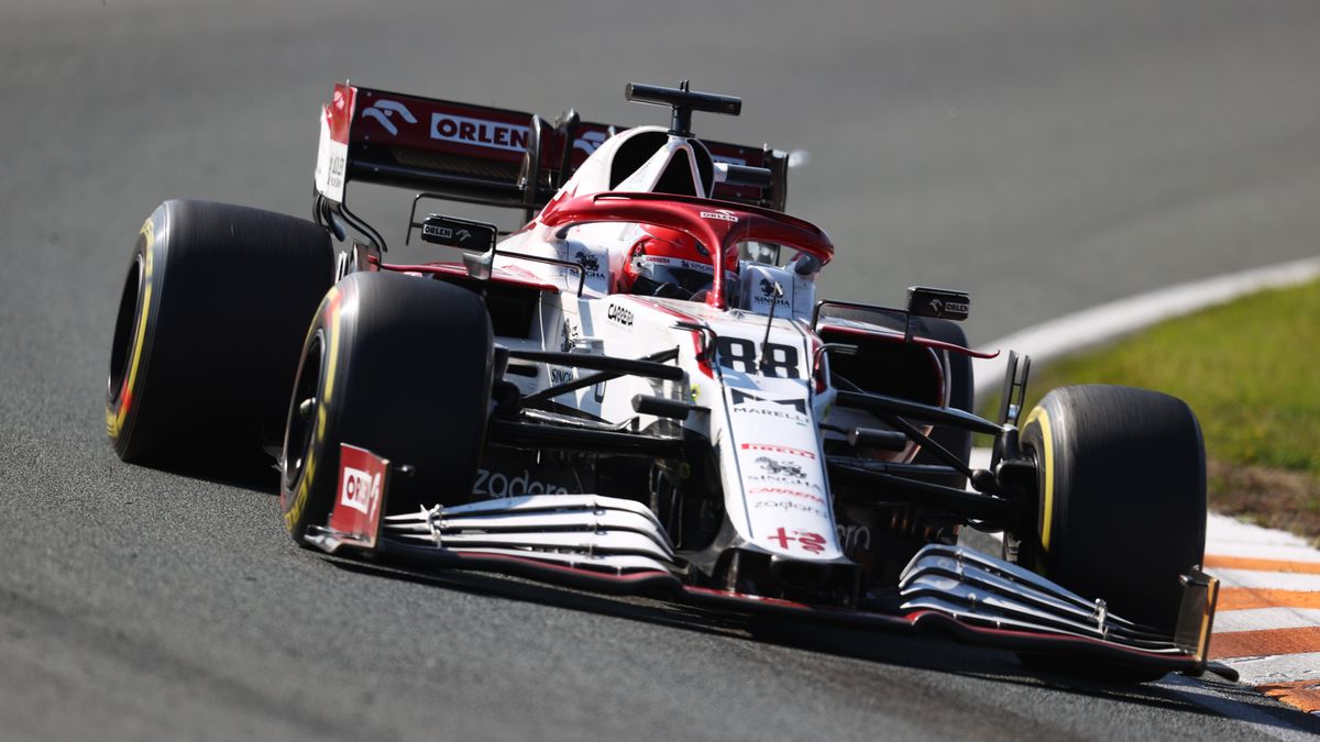 Robert Kubica podczas GP Holandii na torze Zandvoort