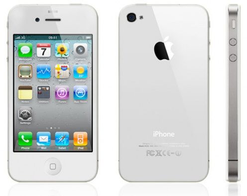Biały iPhone