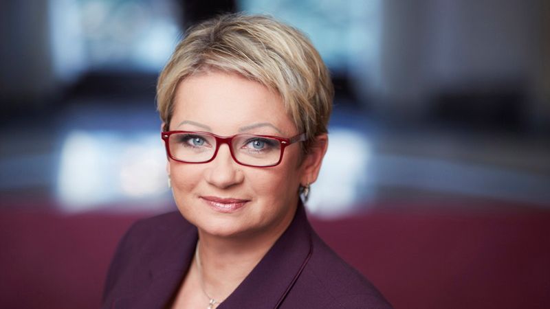 Wiesława Dróżdż, rzeczniczka resortu finansów