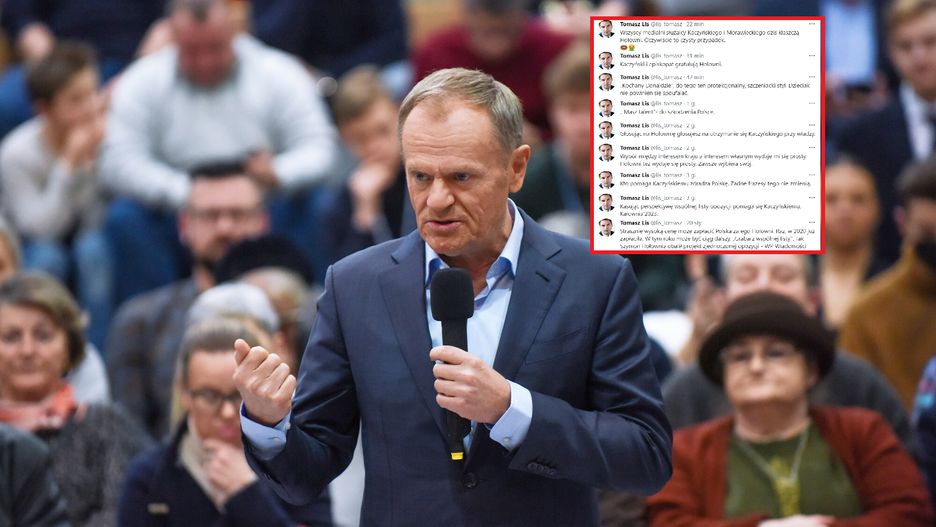 Donald Tusk nie będzie startował z Szymonem Hołownią
