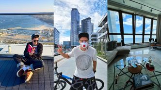 Tak wygląda gdyński apartament Kuby Wojewódzkiego w wieżowcu. Taras z widokiem na morze zapiera dech (ZDJĘCIA)