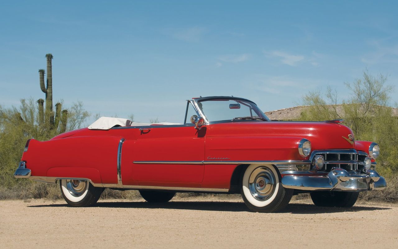 1952 Cadillac Sixty Two Convertible (fot. good-wallpapers.com)