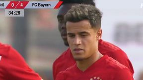 Zobacz pierwszego gola Coutinho dla Bayernu Monachium