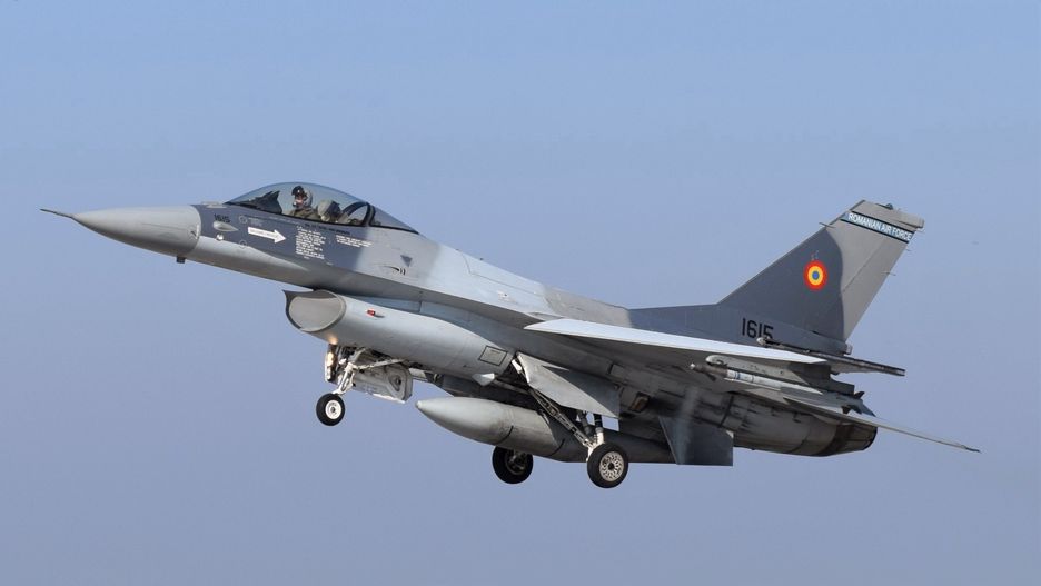 Rumiński F-16, zdjęcie ilustracyjne 