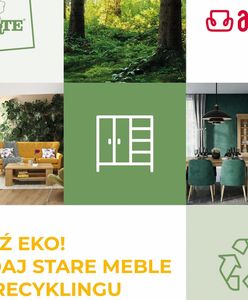 Odbiorą Twoje stare meble i dadzą im drugie życie. Sieć Agata i Fabryki Mebli "FORTE" S.A. łączą siły w proekologicznym projekcie