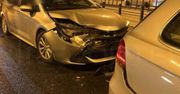 Warszawa: Wypadek na moście Grota-Roweckiego. Jedna osoba w szpitalu