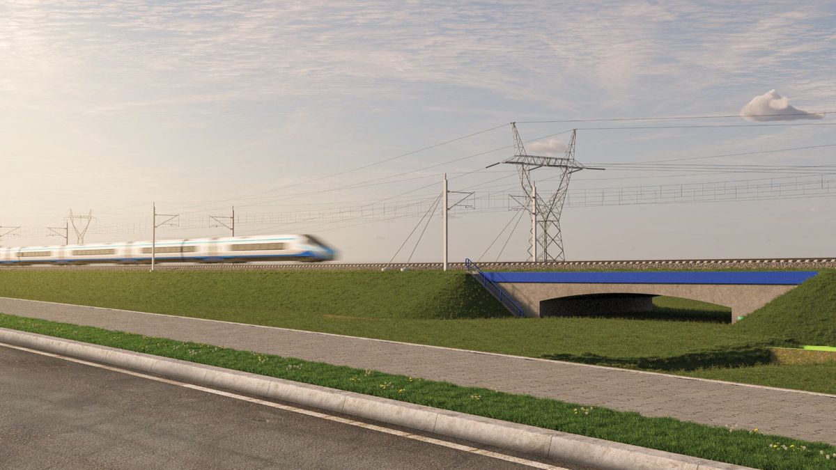 Tunel na linii Kolei Dużych Prędkości