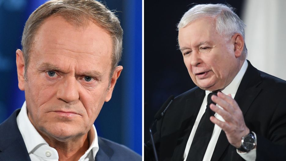Tusk zaczepia Kaczyńskiego. "Z ciebie taki wódz, jaki maratończyk