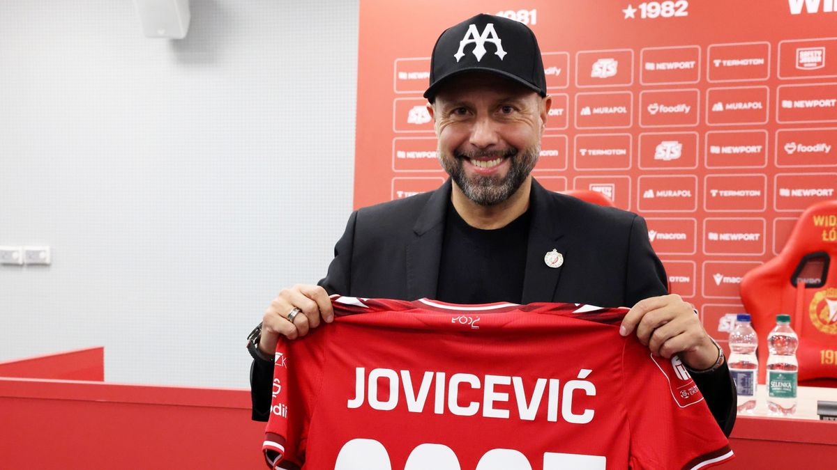 PAP / Marian Zubrzycki / Na zdjęciu: trener Widzewa Łódź Igor Jovićević