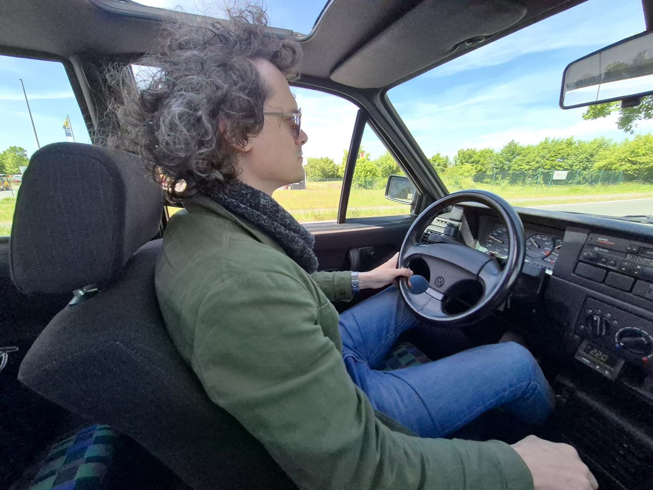 Autor w Volkswagenie Polo