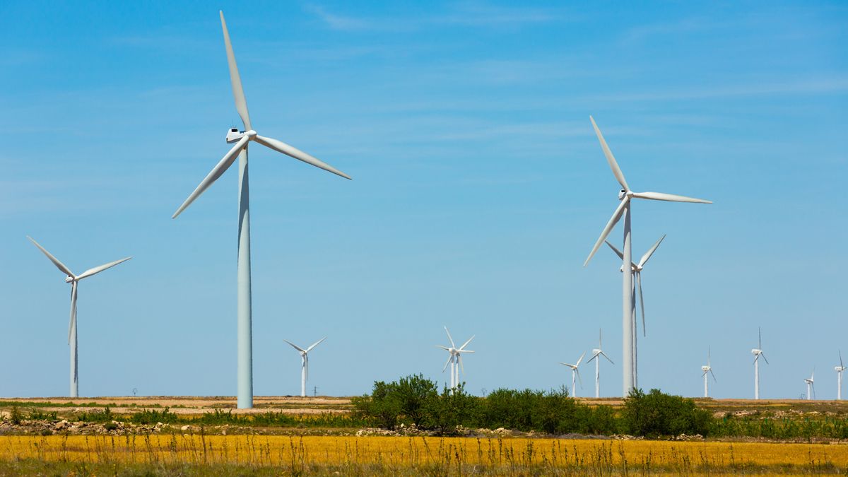 Wiatraki; elektrownia wiatrowa; energetyka; energia