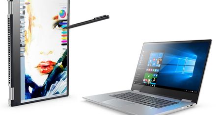 Lenovo Yoga 720-15 - hybryda z podzespołami laptopa do grania