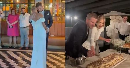 Znamy kulisy wesela Filipa Chajzera! Menu, przemowa przed pierwszym tańcem oraz nietypowy tort [WIDEO]