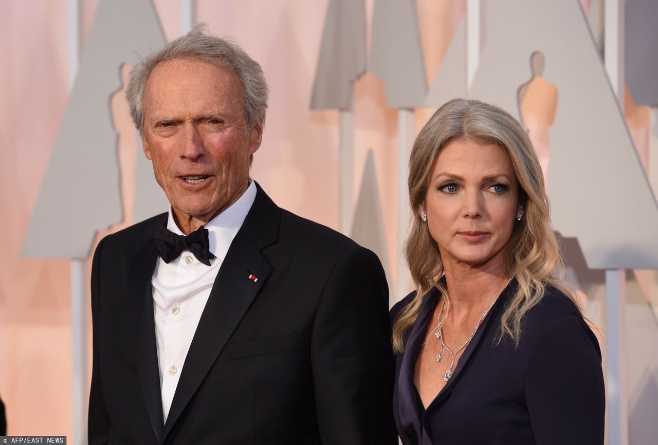 Clint Eastwood and Christina Sandera