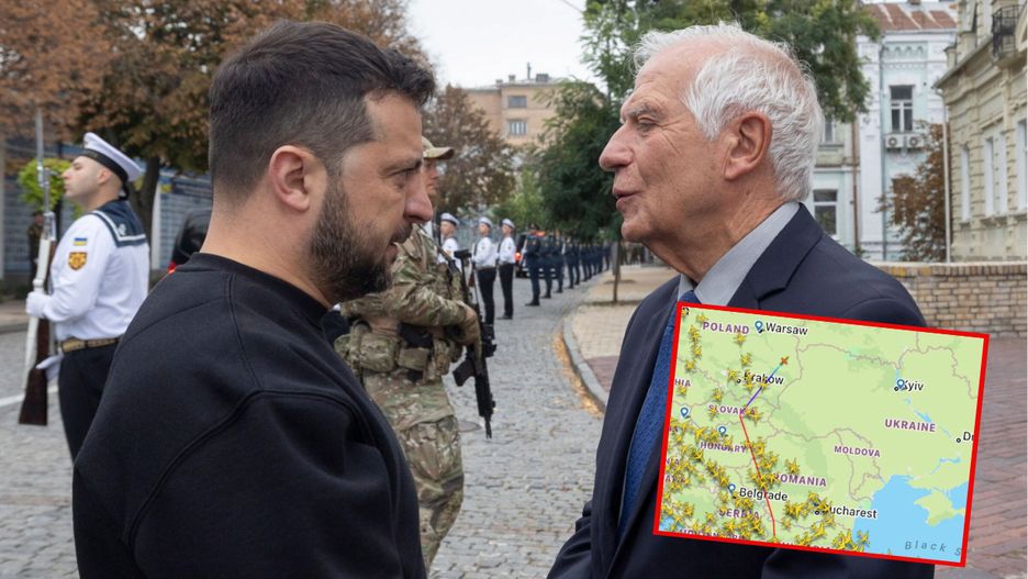 Josep Borrell od niedzieli jest już w Kijowie