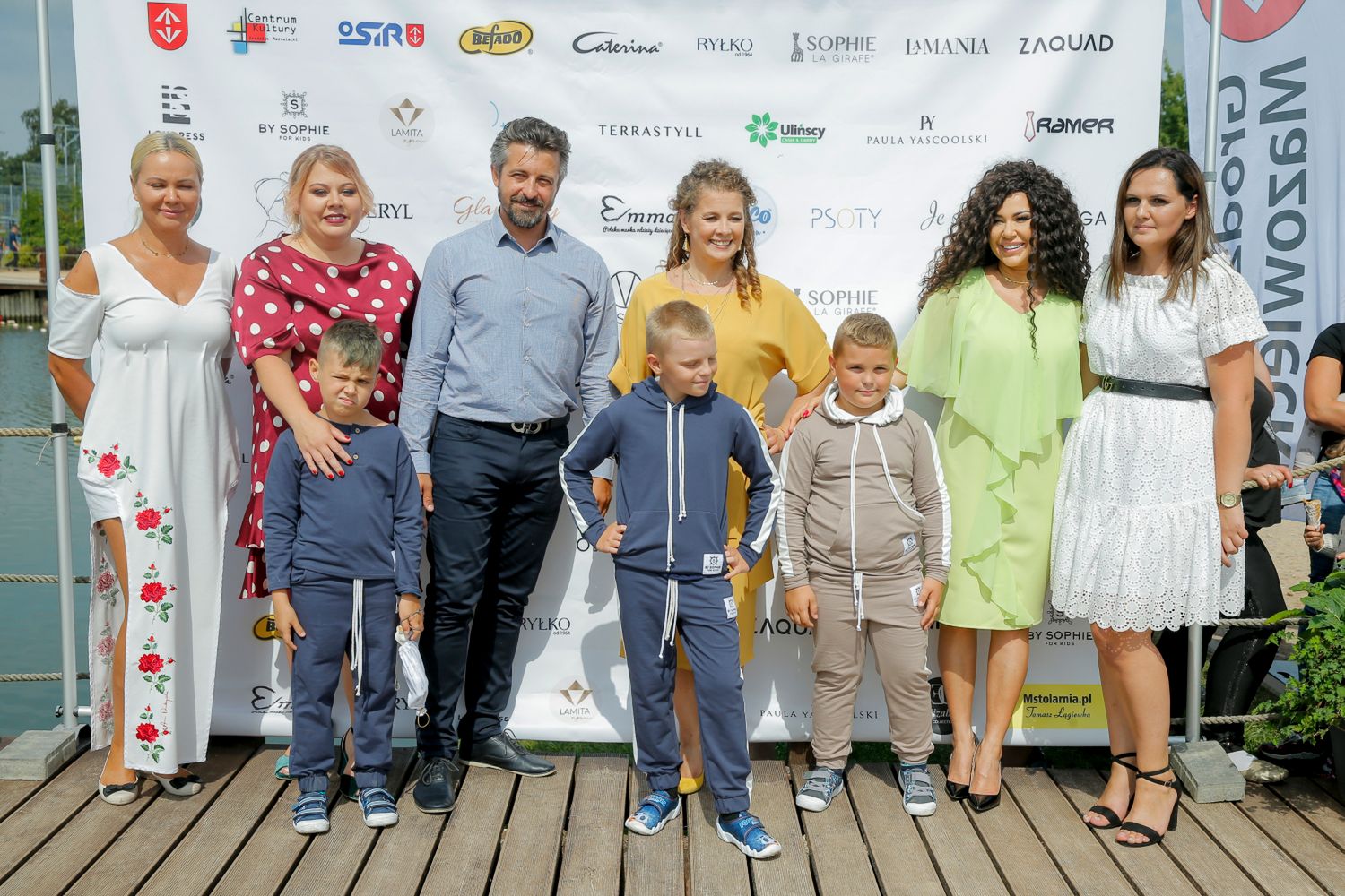 Iwona Węgrowska na charytatywnym pokazie mody