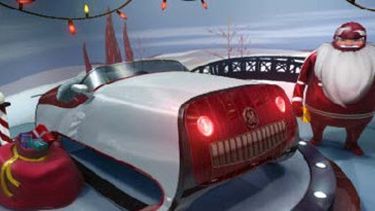 Sanie eko-nowoczesnego Świętego Mikołaja 1