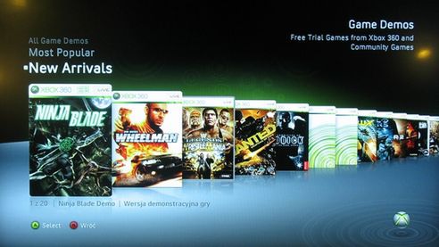 Europejskie demo Ninja Blade na rynku 1