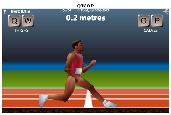 QWOP, jedna z najbardziej frustrujących gier webowych w historii, już naprawiona – ale ile naprawionych nie zostanie?