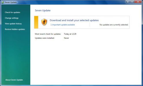 Automatycznie aktualizuj programy w Windows 7 i Vista