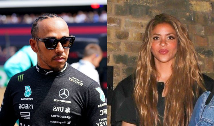 Shakira i Lewis Hamilton próbują NAPRAWIĆ relacje? Artystka podziwiała jego wyścig, a później imprezowała do rana (ZDJĘCIA)