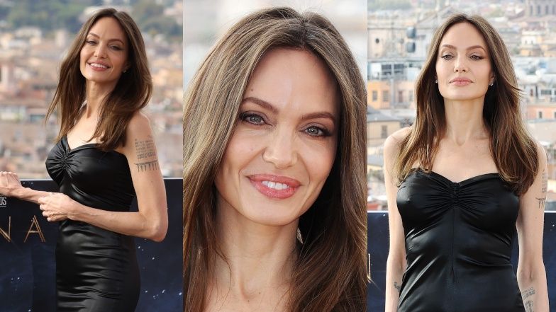 Angelina Jolie na pokazie filmu "Eternals" w Rzymie