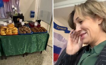 Absurd w lokalu wyborczym w Rosji. "Ale żeby co?"