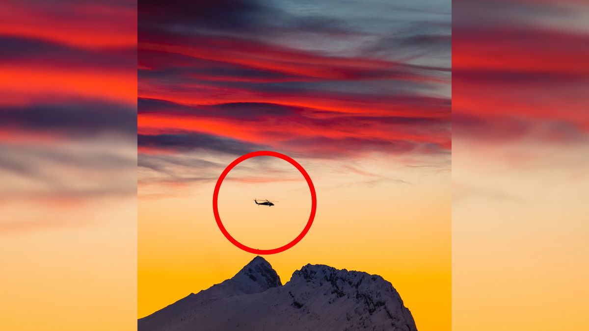 Zdjęcie dnia: Black Hawk nad Giewontem. Po co tam był? 1