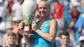 WTA Cincinnati: Simona Halep znów pokonana w finale. Triumf Kiki Bertens po obronie piłki meczowej!