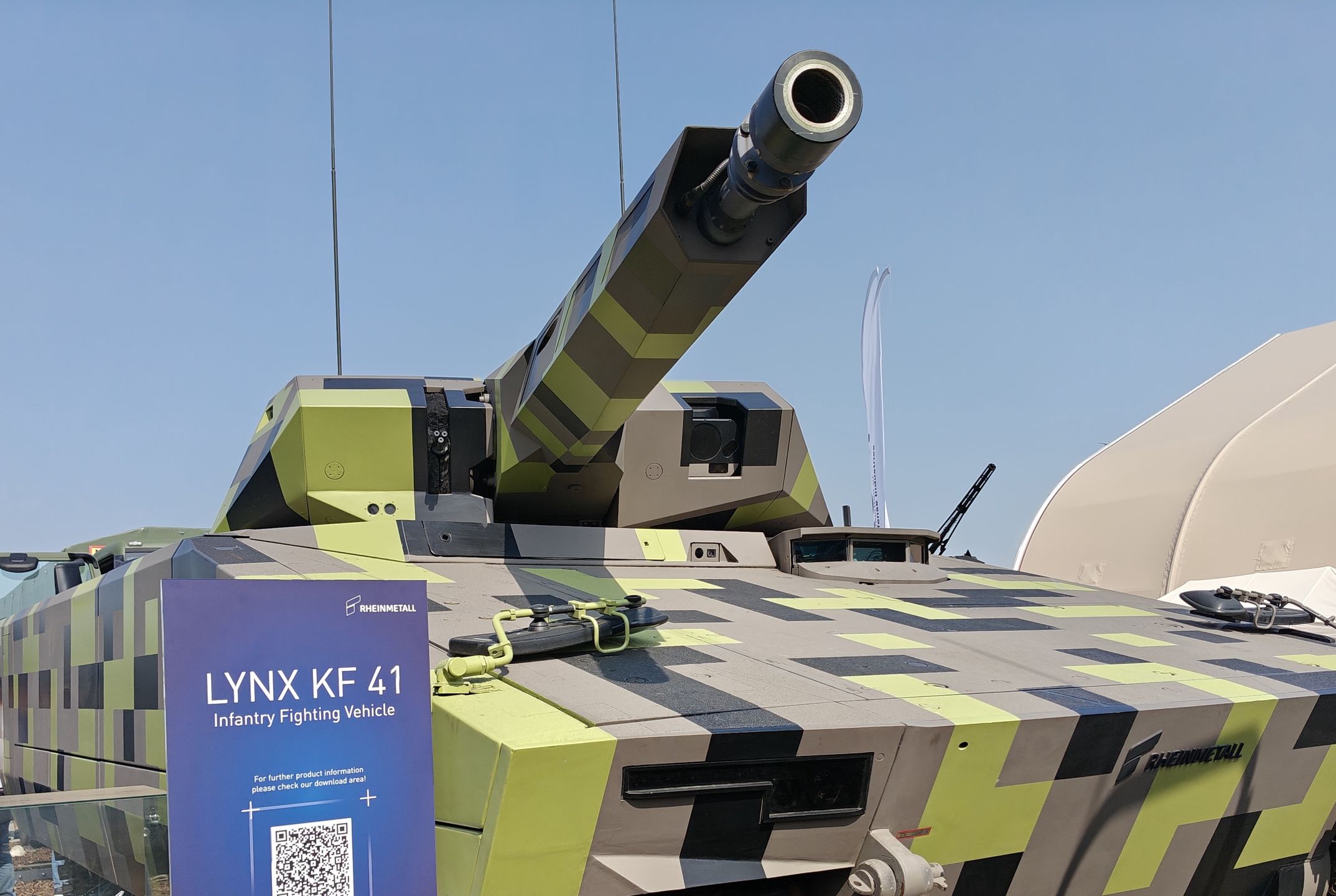 KF41 Lynx podczas targów MSPO 2024.