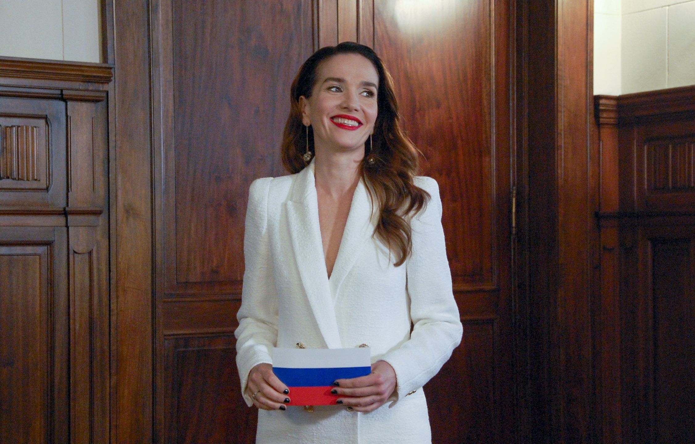 Natalia Oreiro odbiera rosyjski paszport