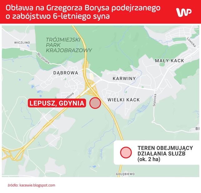 Obława na Grzegorza Borysa. Policja zawęża obszar poszukiwań